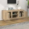 vidaXL - Tv-meubel - 102x35x45 - cm - bewerkt - hout - sonoma - eikenkleurig