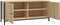 vidaXL - Tv-meubel - 102x35x45 - cm - bewerkt - hout - sonoma - eikenkleurig