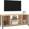 vidaXL - Tv-meubel - 102x35x45 - cm - bewerkt - hout - sonoma - eikenkleurig