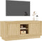 vidaXL - Tv-meubel - 102x35x45 - cm - bewerkt - hout - sonoma - eikenkleurig