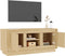 vidaXL - Tv-meubel - 102x35x45 - cm - bewerkt - hout - sonoma - eikenkleurig