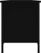 vidaXL - Tv-meubel - 102x35x45 - cm - bewerkt - hout - zwart
