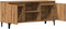 vidaXL - Tv-meubel - 102x35x50 - cm - bewerkt - hout - artisanaal - eikenkleur