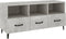 vidaXL - Tv-meubel - 102x35x50 - cm - bewerkt - hout - betongrijs
