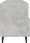 vidaXL - Tv-meubel - 102x35x50 - cm - bewerkt - hout - betongrijs