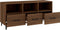 vidaXL - Tv-meubel - 102x35x50 - cm - bewerkt - hout - bruin - eikenkleur
