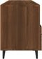 vidaXL - Tv-meubel - 102x35x50 - cm - bewerkt - hout - bruin - eikenkleur