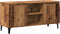 vidaXL - Tv-meubel - 102x35x50 - cm - bewerkt - hout - oud - houtkleurig
