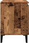 vidaXL - Tv-meubel - 102x35x50 - cm - bewerkt - hout - oud - houtkleurig
