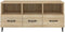 vidaXL - Tv-meubel - 102x35x50 - cm - bewerkt - hout - sonoma - eikenkleurig