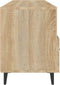 vidaXL - Tv-meubel - 102x35x50 - cm - bewerkt - hout - sonoma - eikenkleurig