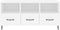 vidaXL - Tv-meubel - 102x35x50 - cm - bewerkt - hout - wit