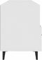 vidaXL - Tv-meubel - 102x35x50 - cm - bewerkt - hout - wit