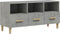 vidaXL - Tv-meubel - 102x36x50 - cm - bewerkt - hout - betongrijs