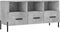 vidaXL - Tv-meubel - 102x36x50 - cm - bewerkt - hout - betongrijs
