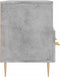 vidaXL - Tv-meubel - 102x36x50 - cm - bewerkt - hout - betongrijs