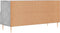 vidaXL - Tv-meubel - 102x36x50 - cm - bewerkt - hout - betongrijs