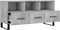 vidaXL - Tv-meubel - 102x36x50 - cm - bewerkt - hout - betongrijs