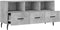 vidaXL - Tv-meubel - 102x36x50 - cm - bewerkt - hout - betongrijs