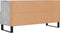 vidaXL - Tv-meubel - 102x36x50 - cm - bewerkt - hout - betongrijs