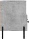 vidaXL - Tv-meubel - 102x36x50 - cm - bewerkt - hout - betongrijs