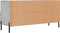 vidaXL - Tv-meubel - 102x36x50 - cm - bewerkt - hout - betongrijs