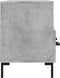 vidaXL - Tv-meubel - 102x36x50 - cm - bewerkt - hout - betongrijs