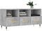 vidaXL - Tv-meubel - 102x36x50 - cm - bewerkt - hout - betongrijs
