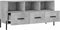 vidaXL - Tv-meubel - 102x36x50 - cm - bewerkt - hout - betongrijs