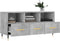 vidaXL - Tv-meubel - 102x36x50 - cm - bewerkt - hout - betongrijs