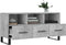 vidaXL - Tv-meubel - 102x36x50 - cm - bewerkt - hout - betongrijs