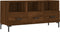 vidaXL - Tv-meubel - 102x36x50 - cm - bewerkt - hout - bruin - eikenkleur