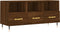 vidaXL - Tv-meubel - 102x36x50 - cm - bewerkt - hout - bruin - eikenkleur