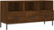 vidaXL - Tv-meubel - 102x36x50 - cm - bewerkt - hout - bruin - eikenkleur