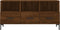 vidaXL - Tv-meubel - 102x36x50 - cm - bewerkt - hout - bruin - eikenkleur