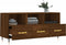 vidaXL - Tv-meubel - 102x36x50 - cm - bewerkt - hout - bruin - eikenkleur