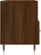 vidaXL - Tv-meubel - 102x36x50 - cm - bewerkt - hout - bruin - eikenkleur