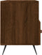 vidaXL - Tv-meubel - 102x36x50 - cm - bewerkt - hout - bruin - eikenkleur