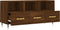 vidaXL - Tv-meubel - 102x36x50 - cm - bewerkt - hout - bruin - eikenkleur