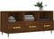 vidaXL - Tv-meubel - 102x36x50 - cm - bewerkt - hout - bruin - eikenkleur