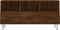 vidaXL - Tv-meubel - 102x36x50 - cm - bewerkt - hout - bruin - eikenkleur