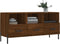 vidaXL - Tv-meubel - 102x36x50 - cm - bewerkt - hout - bruin - eikenkleur