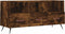 vidaXL - Tv-meubel - 102x36x50 - cm - bewerkt - hout - gerookt - eikenkleurig
