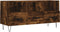 vidaXL - Tv-meubel - 102x36x50 - cm - bewerkt - hout - gerookt - eikenkleurig