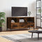 vidaXL - Tv-meubel - 102x36x50 - cm - bewerkt - hout - gerookt - eikenkleurig