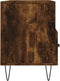 vidaXL - Tv-meubel - 102x36x50 - cm - bewerkt - hout - gerookt - eikenkleurig