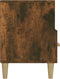 vidaXL - Tv-meubel - 102x36x50 - cm - bewerkt - hout - gerookt - eikenkleurig