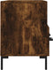vidaXL - Tv-meubel - 102x36x50 - cm - bewerkt - hout - gerookt - eikenkleurig