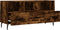 vidaXL - Tv-meubel - 102x36x50 - cm - bewerkt - hout - gerookt - eikenkleurig