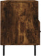 vidaXL - Tv-meubel - 102x36x50 - cm - bewerkt - hout - gerookt - eikenkleurig